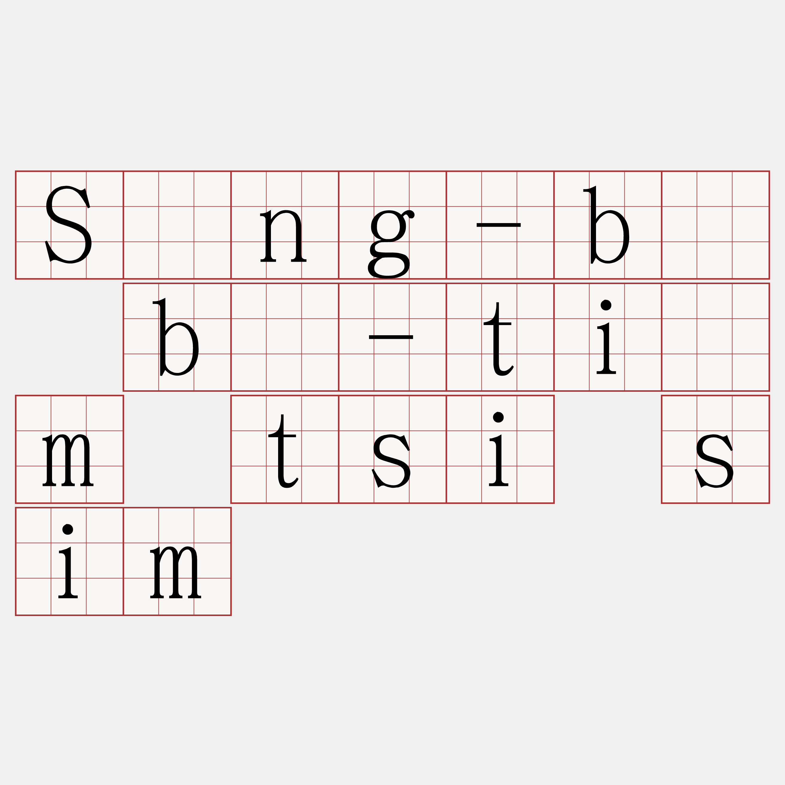 Sìng-bó bû-tiàm tsi sim